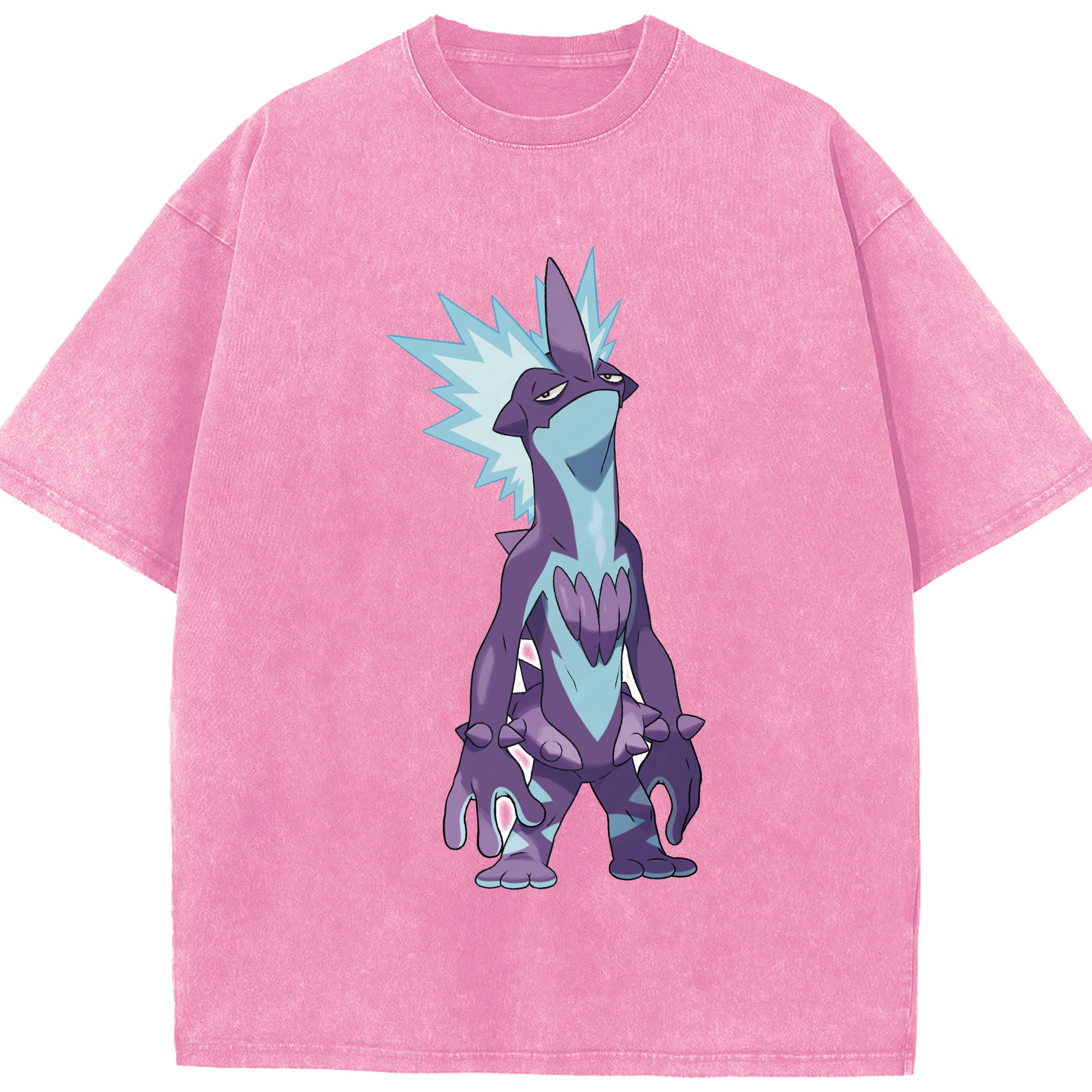 （画像用） ポケットモンスター Pokémon 綿100% ヴィンテージ風 半袖Tシャツ（フロントプリント）